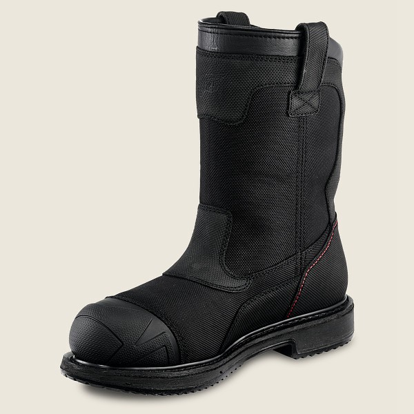 Botas de Seguridad Red Wing Hombre Negros - Maxbond - 11-Inch Waterproof Toe Pull-On - 604-SXTWZJ